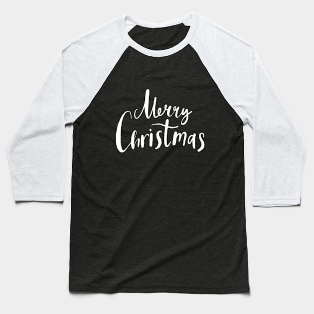 Merry Christmas Baseball T-Shirt by PallKris